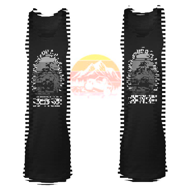 Never Underestimate An Old Man With A Side By Side Old Man Tank Top