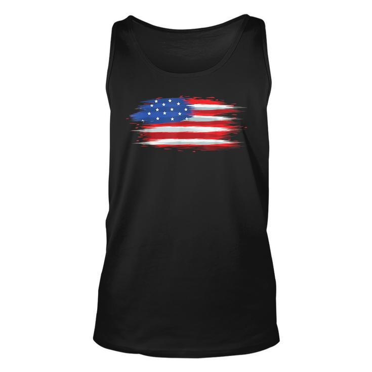Usa Flag Patriotic 4Th Of July Day Of Independence Patriotic Tank Top