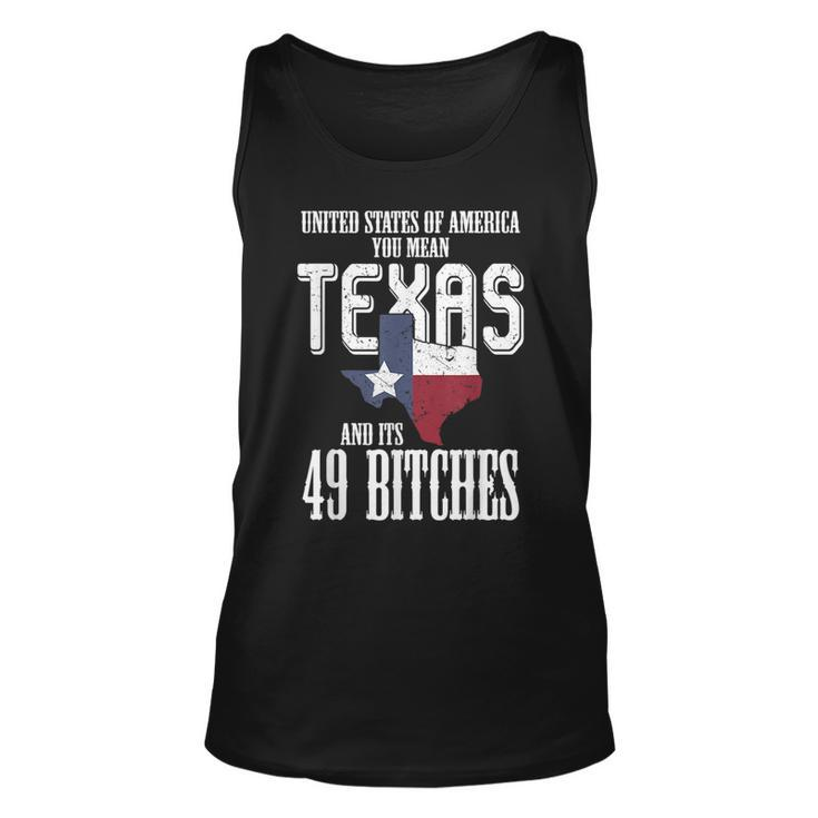 Usa Flag United States Of America Texas Texas And Merchandise Tank Top