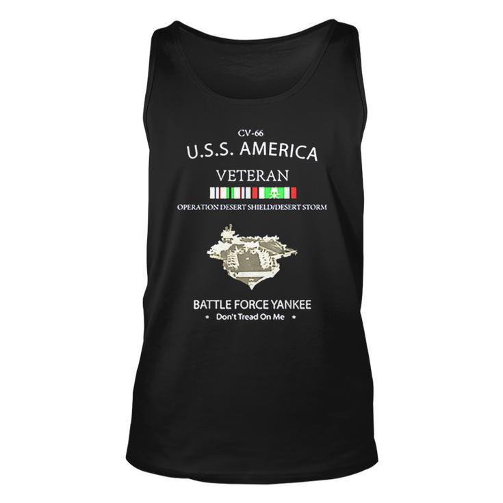 Uss America Desert Storm Veteran  Unisex Tank Top