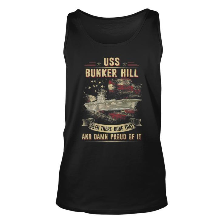 Uss Bunker Hill Cv17   Unisex Tank Top