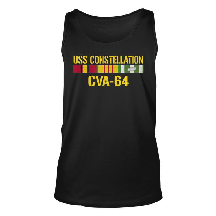 Uss Constellation Cva64 Vietnam Veteran  Unisex Tank Top
