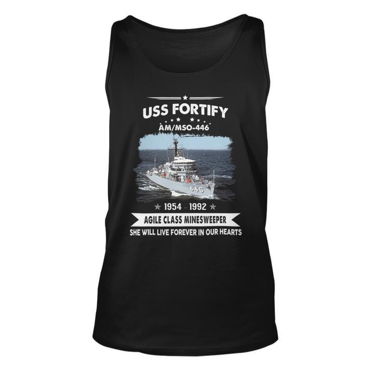 Uss Fortify Mso446 Unisex Tank Top