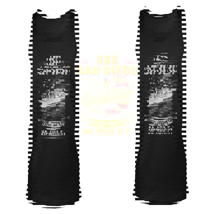 Uss San Diego Afs6 Unisex Tank Top