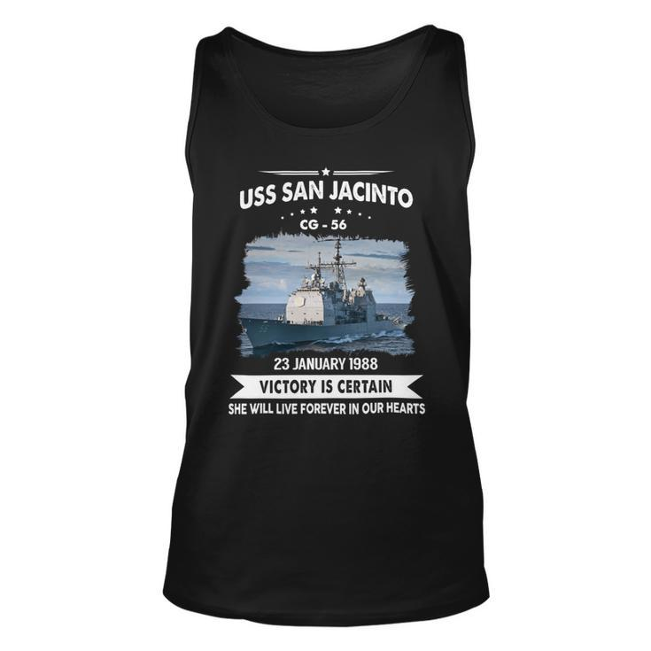 Uss San Jacinto Cg 56 Unisex Tank Top