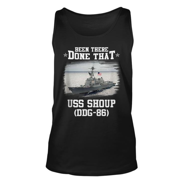 Uss Shoup Ddg-86 Destroyer Class Veterans Day Father Day Unisex Tank Top