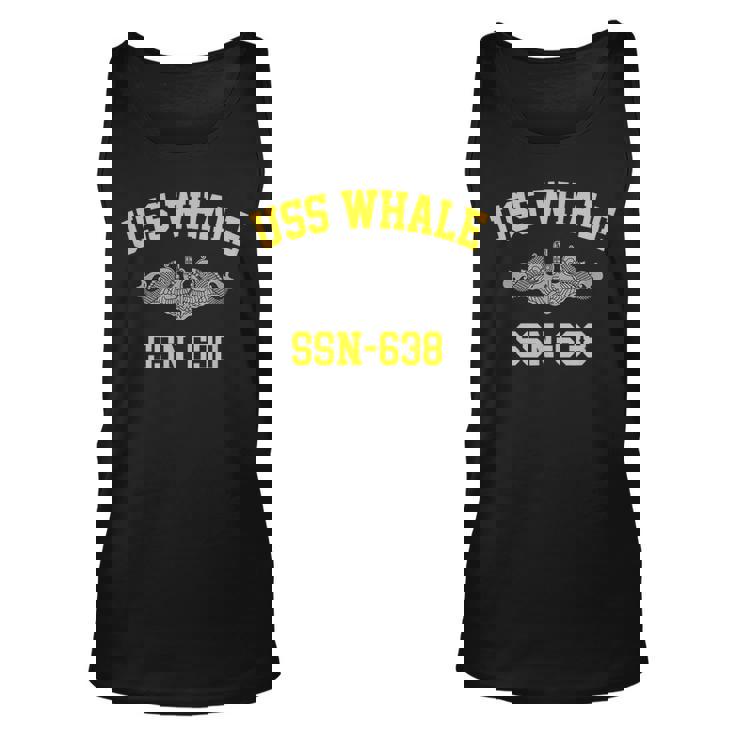 Uss Whale Ssn638 Unisex Tank Top Uss Whale Ssn638 Unisex Tank Top