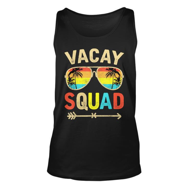 Vacay Squad Beach Summer Vacation Family Matching Trip Tank Top