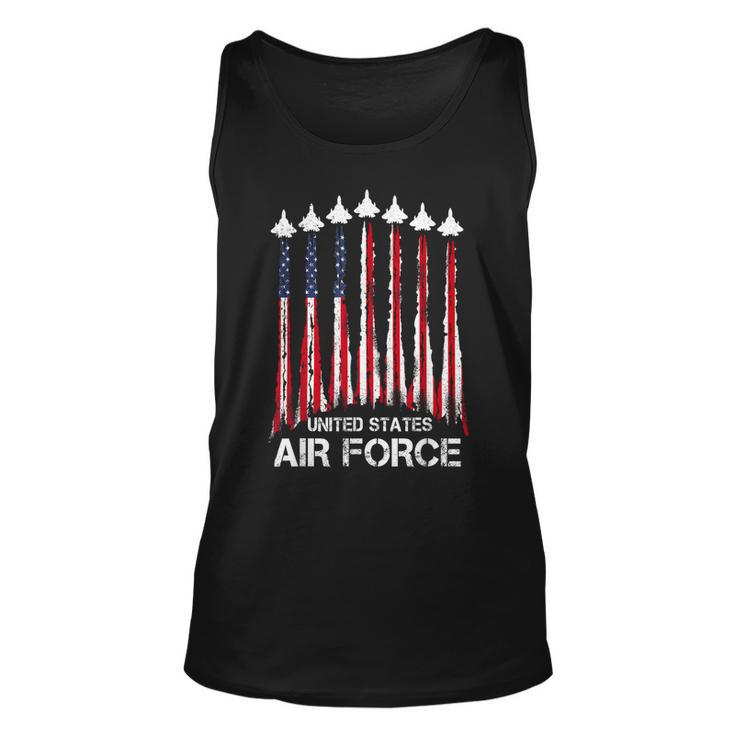 Veteran  Air Force United States Patriotic 4Th Of July  Unisex Tank Top