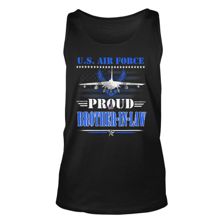 Veteran Vets Us Air Force Proud Brotherinlaw Usaf Air Force Veterans Unisex Tank Top