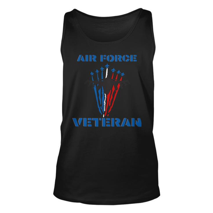 Veteran Vets Us Air Force Veteran Fighter Jets Veterans Unisex Tank Top