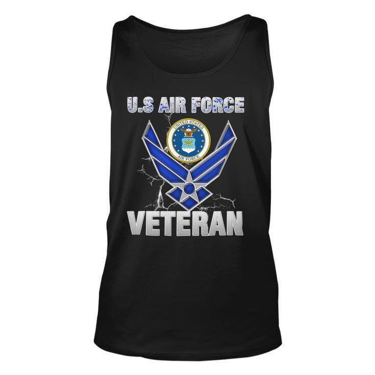 Veteran Vets Vintage Us Air Force Veteran Tee Vintage Usaf Veterans Unisex Tank Top