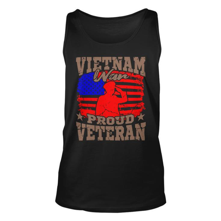 Veterans Day Vietnam War Proud Veteran 259 Unisex Tank Top