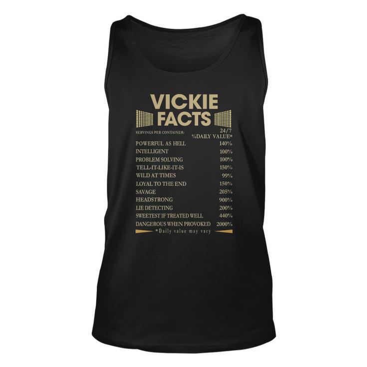 Vicki Name Gift Im Vicki Im Never Wrong Unisex Tank Top