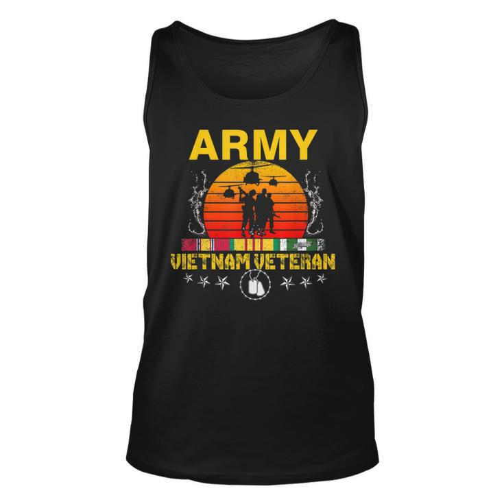 Vietnam Veteran Army Proud Vietnam Veterans Tank Top