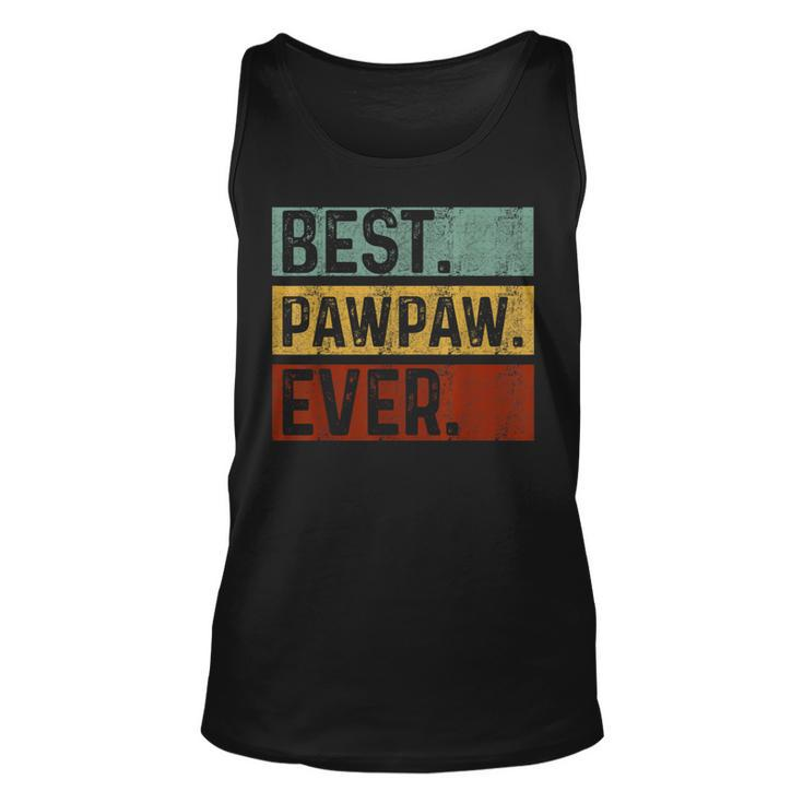 Vintage Best Pawpaw Ever Dad Papa Fathers Day Tank Top