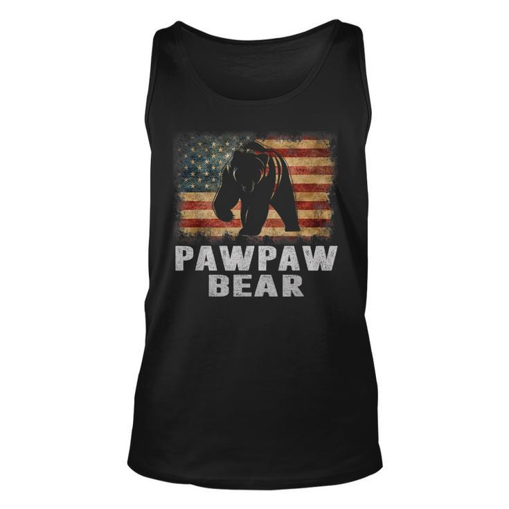 Vintage Pawpaw Bear Pawpaw Wildling Fathers Day Dad Tank Top