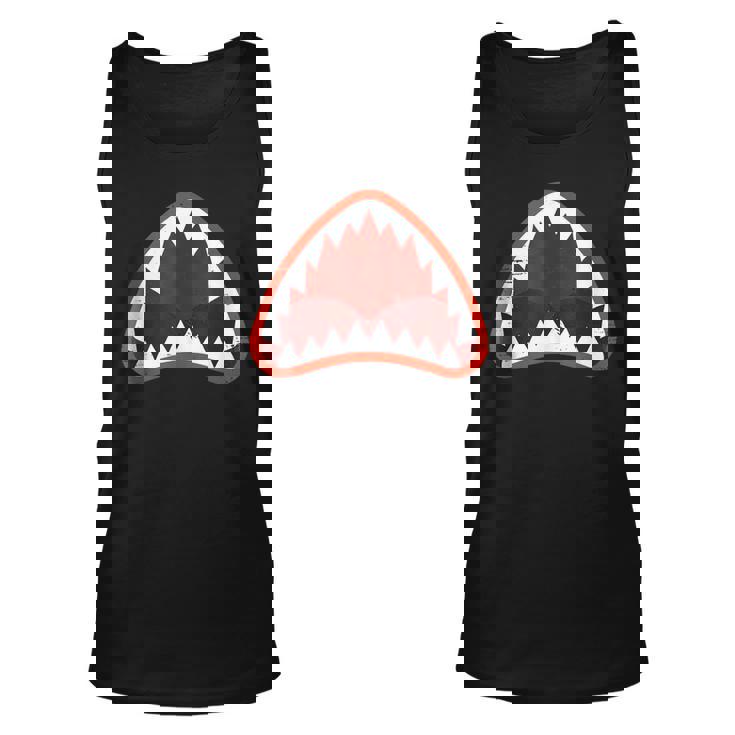 Vintage Shark With Open Mouth Tank Top