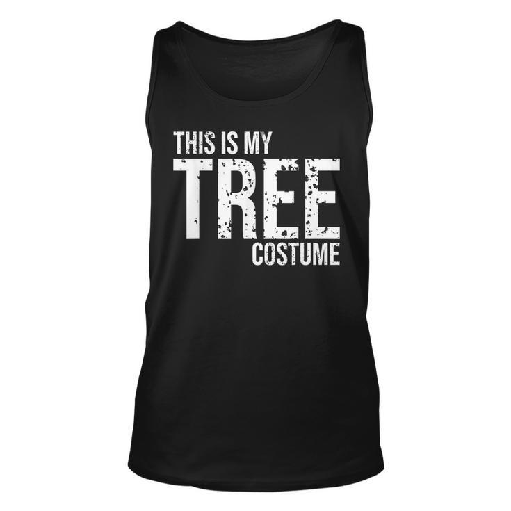 Vintage This Is My Tree Costume For Halloween Halloween Tank Top