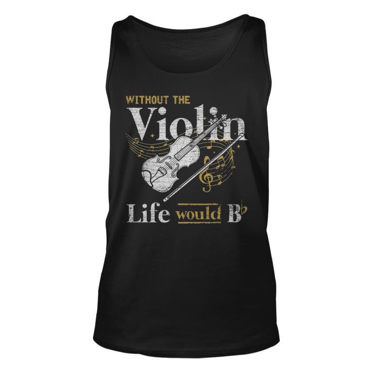 Violinist Music Musician Violin  - Violinist Music Musician Violin  Unisex Tank Top