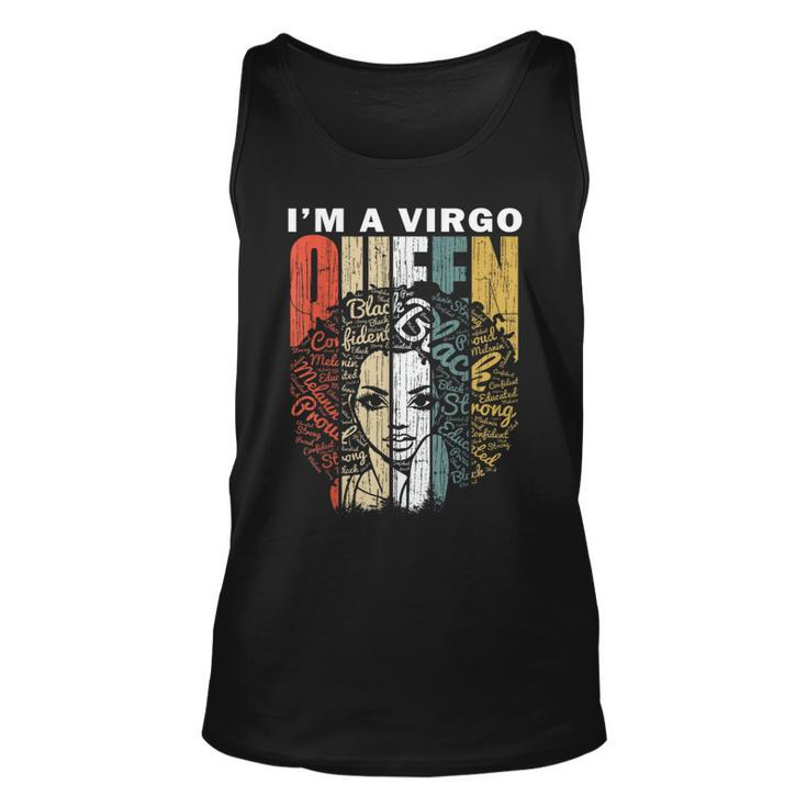 I Am Virgo Queen Birthday Unapologetic African Tank Top