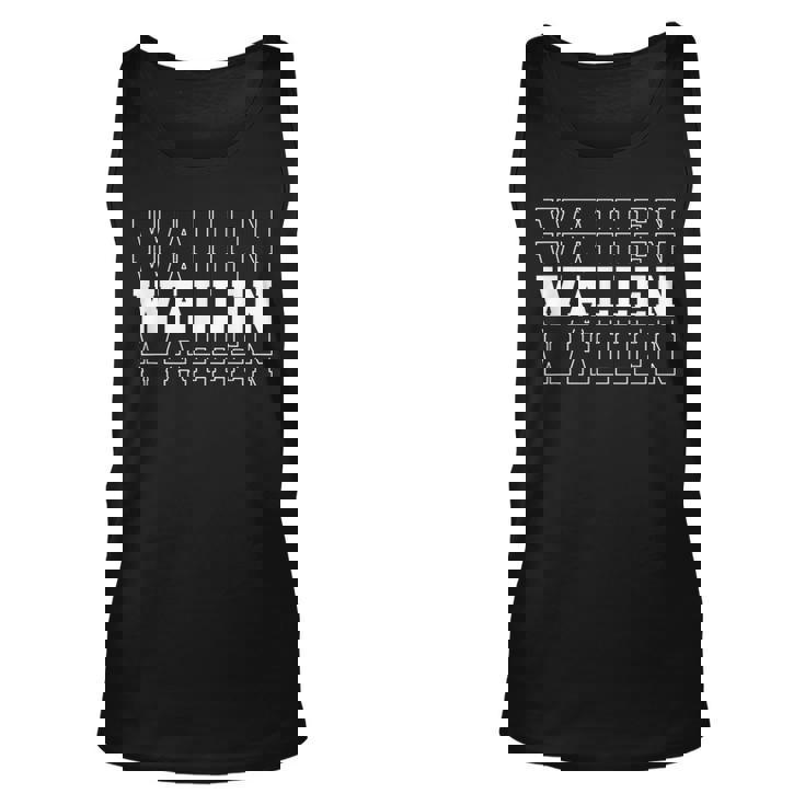 Wallen Member Last Name Wallen Last Name Tank Top