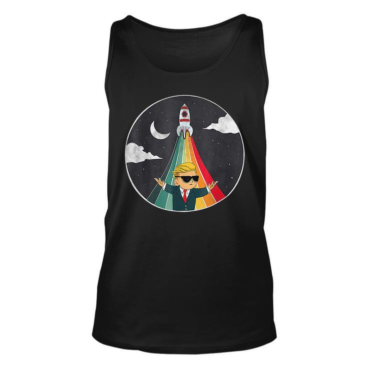 Wallstreetbets Wall Street Bets Wsb To The Moon Gme Moon Tank Top