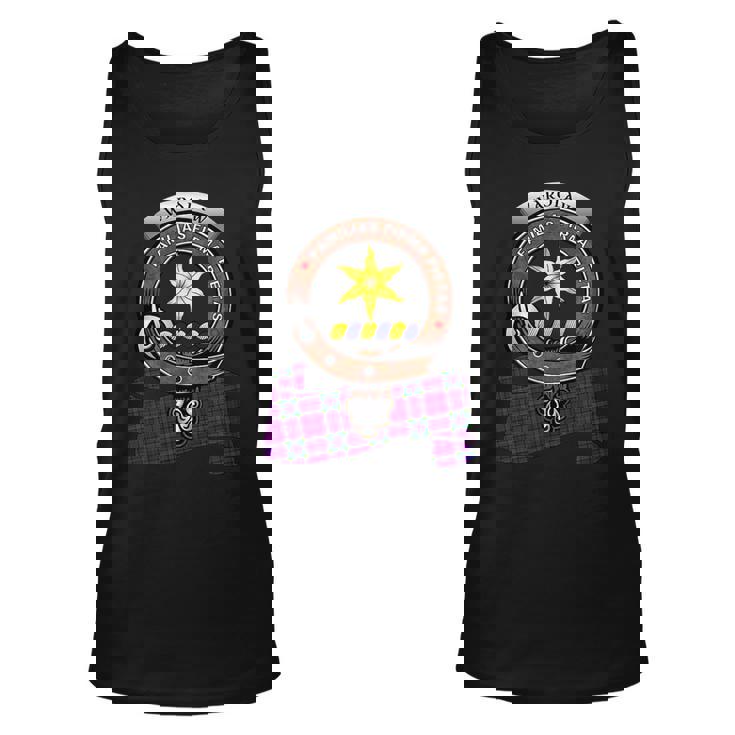 Wardlaw Scottish Clan Badge & Tartan Unisex Tank Top