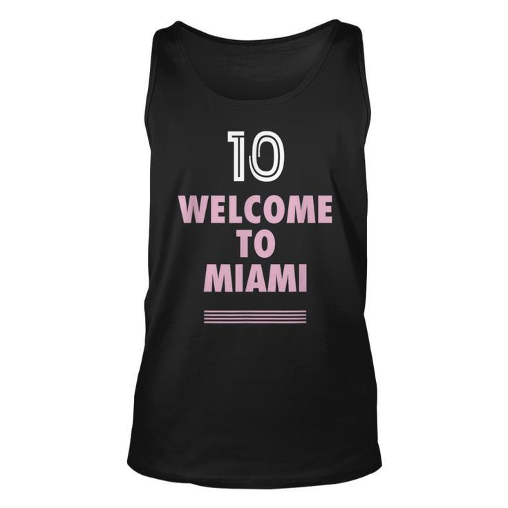 Welcome To Miami 10 - Goat  Unisex Tank Top