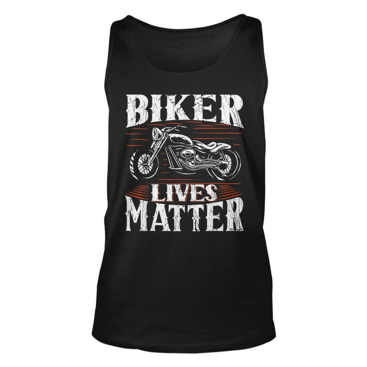Wheel Racing Ride Free Biker Lives Matter Motorcycle Unisex Tank Top