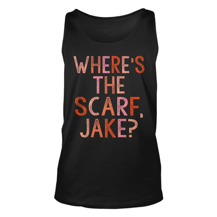 Wheres The Scarf Jake   Unisex Tank Top