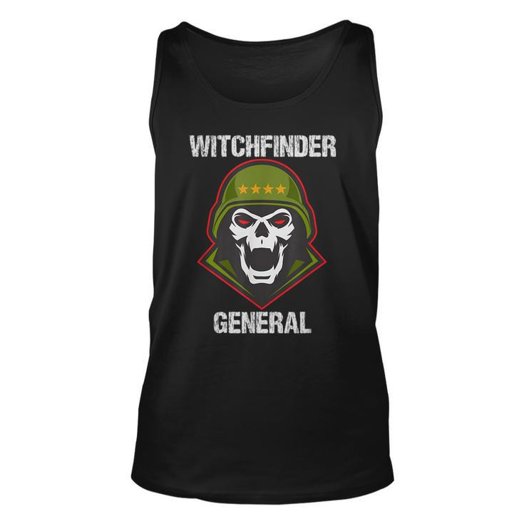 Witchfinder General Creepy Halloween Horror Witch Hunt Halloween Tank Top
