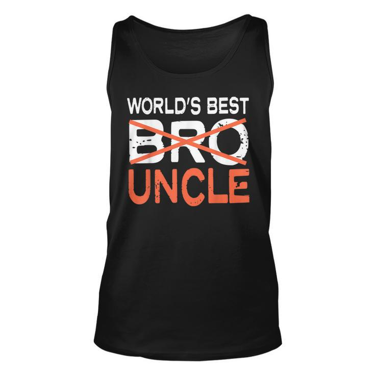 Worlds Best Bro Uncle  Relatives Unisex Tank Top