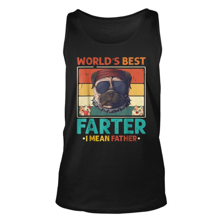 Worlds Best Farter I Mean Father Best Dad Ever Cat & Dog For Dad Tank Top