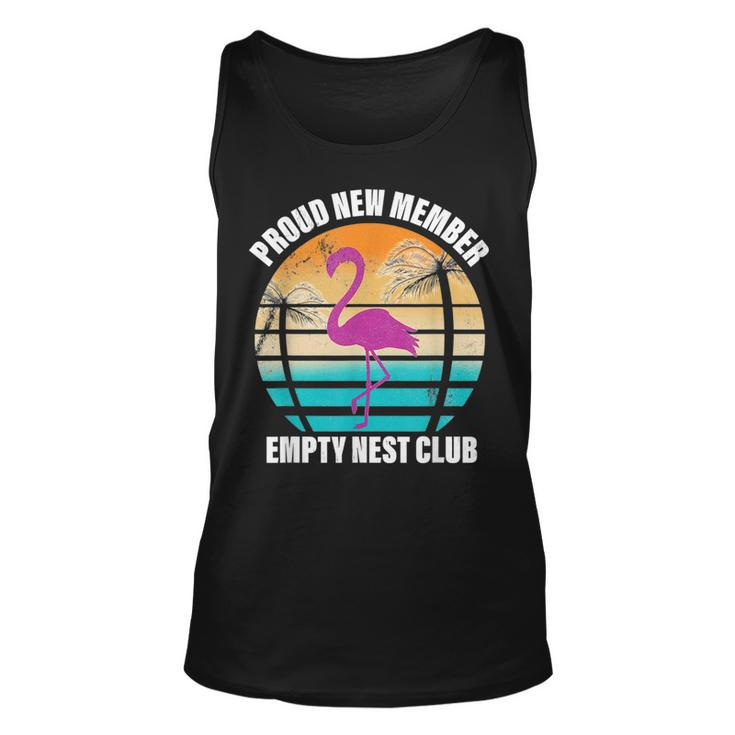 Worn Style Empty Nest Club Gift For Parents Empty Nesters  Unisex Tank Top