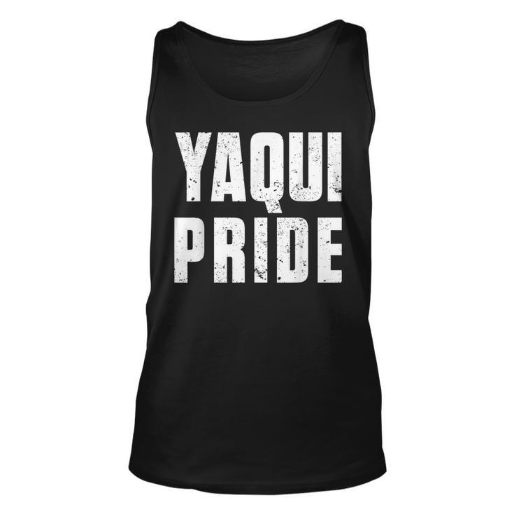 Yaqui Pride For Proud Native American From Yaqui Tribe  Unisex Tank Top