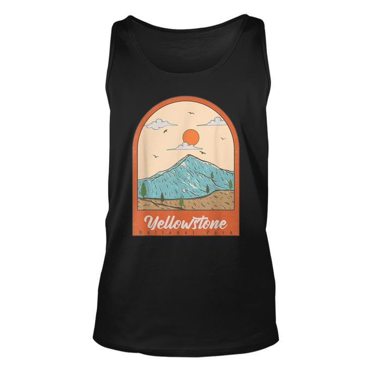 Yellowstone National Park - Throwback Design - Classic  Unisex Tank Top
