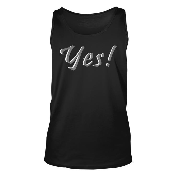 Yes Bride Or Other Occasion  Unisex Tank Top