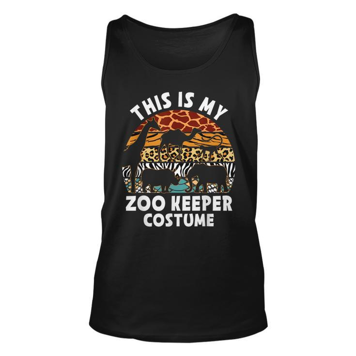 This Is My Zoo Keeper Costume Zoo Garden Animal Lover Keeper Tank Top