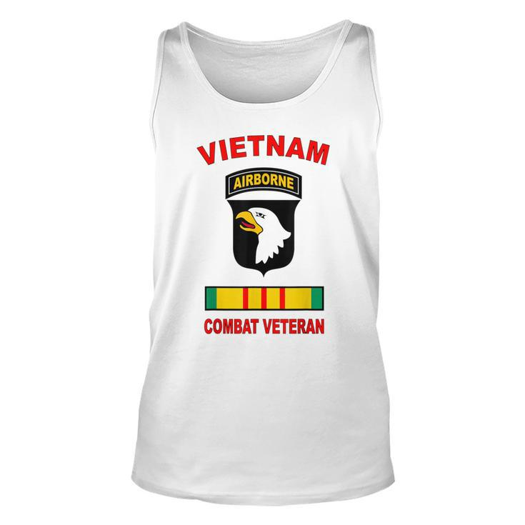 101St Airborne Division Vietnam Veteran Combat Paratrooper  Unisex Tank Top