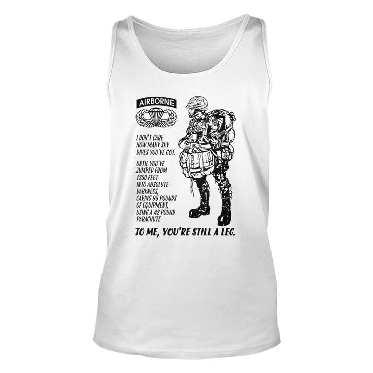 Army Airborne Paratroopers Mens  Unisex Tank Top