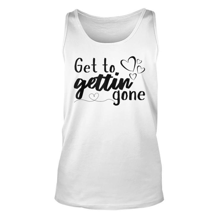 Bailey Zimmerman Get To Getting Gone  Unisex Tank Top