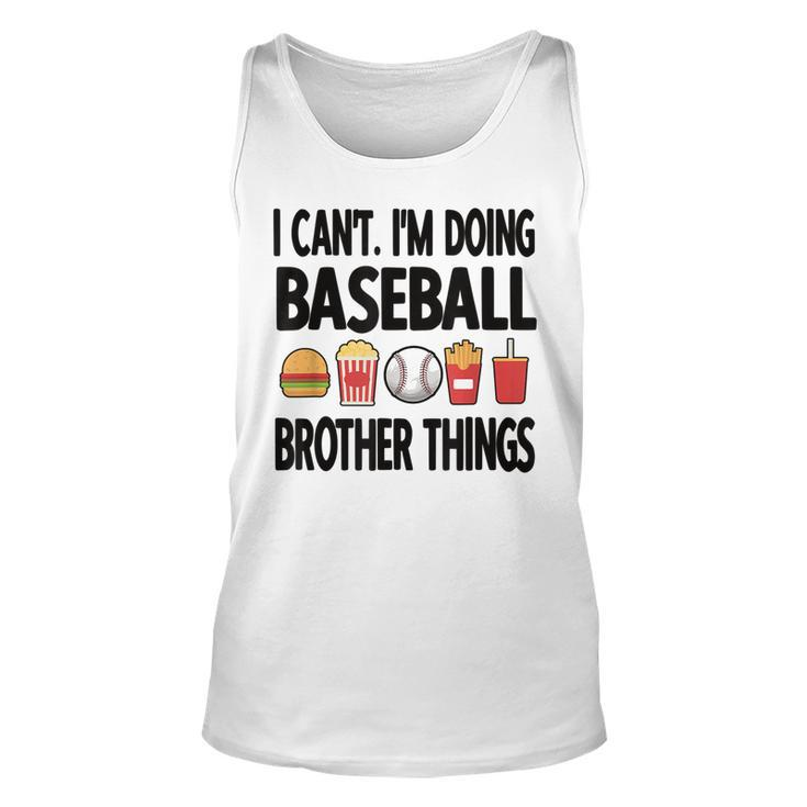 Baseball Brother Things Proud Baseball Player Bro For Brothers Tank Top