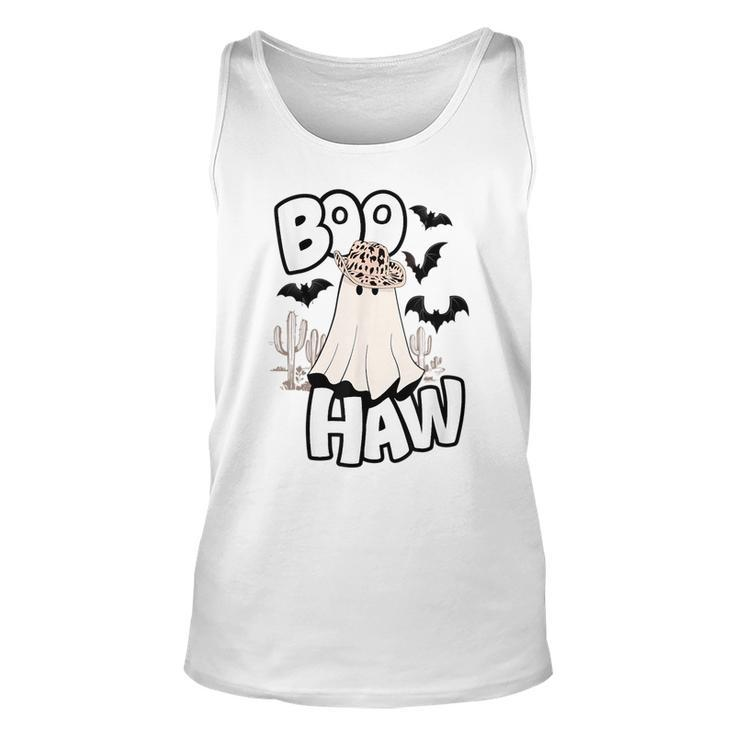 Boo Haw Retro Vintage Cowboy Ghost  Ghost Funny Gifts Unisex Tank Top