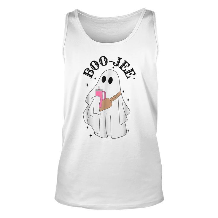 Boo Jee Boujee Halloween Costume Cute Ghost Spooky Tank Top