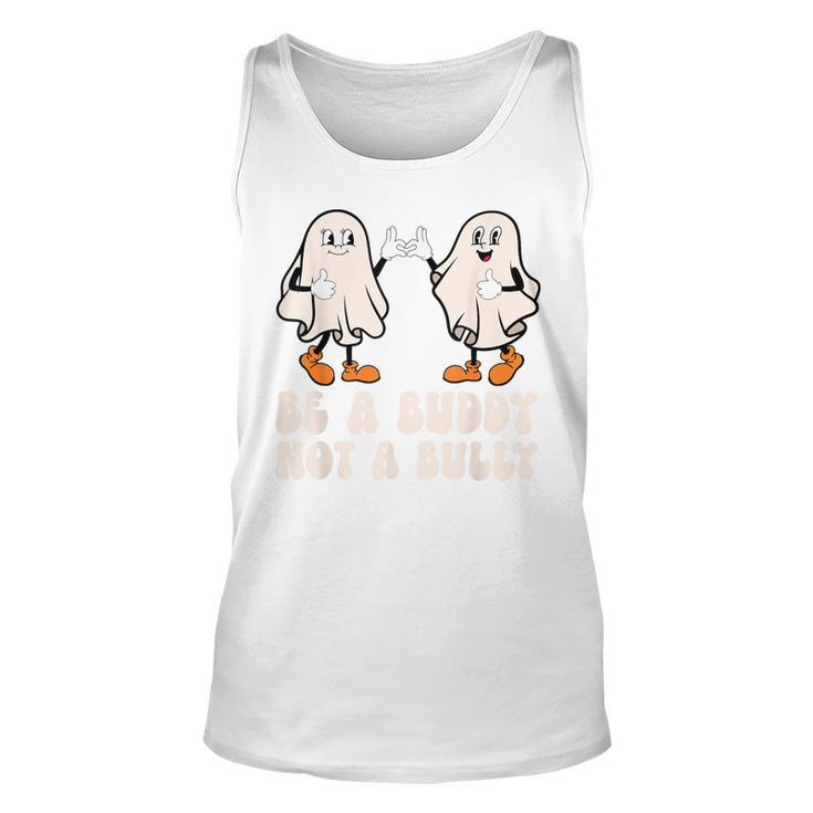 Be A Buddy Not A Bully Ghost Unity Halloween Anti Bullying Tank Top