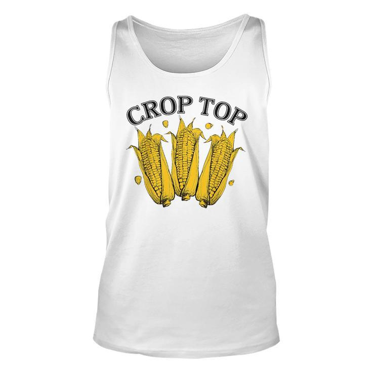 Corn Crop Top Funny Farmer Farming Corn Lover Summer Unisex Tank Top