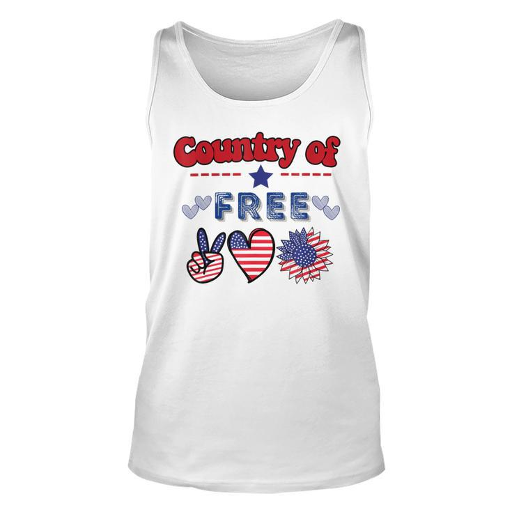 Country Of Free Quotes This Country Of Ours  Unisex Tank Top