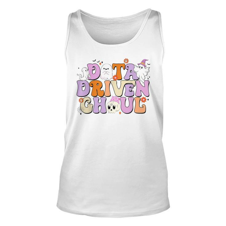 Cute Ghosts Halloween Aba Behavior Therapy Data Driven Ghoul Tank Top