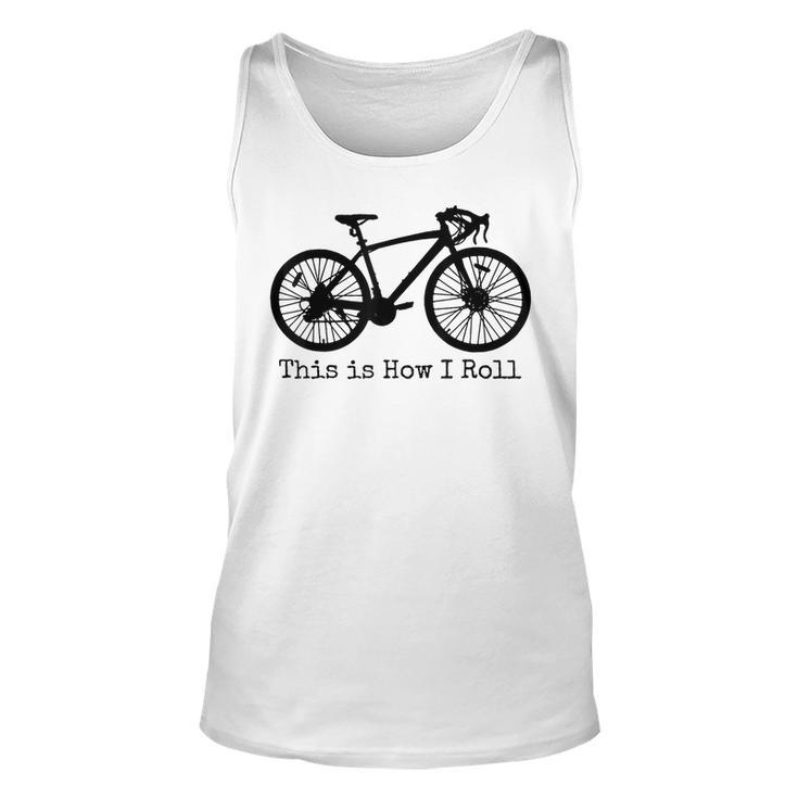 Cycling Road Bike Bicycle Funny Cyclist  Unisex Tank Top